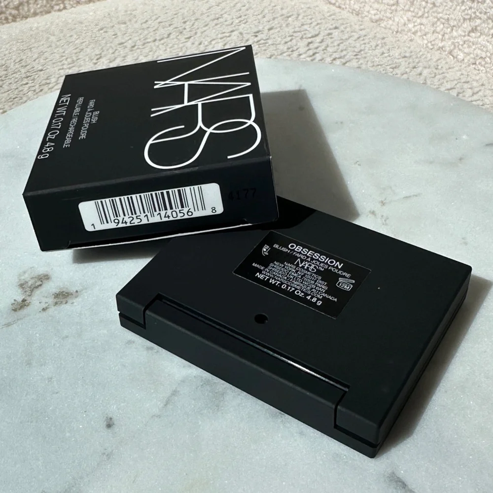 NIB NARS Talc-Free Blush in Obsession - 923 - Matte Papaya Coral Powder Blush